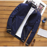 WIAOFELLAS  -  Men Slim Winter Jackets And Coats New Male Fleeces Warm Coats Fit Down Jackets Good Quality Men Cotton Spring Jackets Size