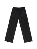 Wiaofellas  -  Japanese Style Trousers Niche Design Personalized Straight Wide Leg Casual Pants Fashion Summer New Trend