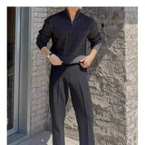 WIAOFELLAS  -  Replica Luxury Sweaters Men Sweater Jersey Korean Reviews Many Clothes Knitwear Cardigan Autumn Men's Clothing Mens Coat Hırka