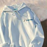 WIAOFELLAS  -  Loose Lazy Style Hoodie Sweatshirt Men Women Autumn Winter New Fashion Brand Cotton Full Sleeve Comfortable Couple Outfits