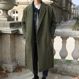 WIAOFELLAS  -  Autumn Winter Jacket Korean Fashion Coat Casual Korean Style Outerwear Solid Color Pattern Suitable For Vacation