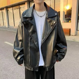 Wiaofellas  -  Male Coats Leather Men's Bomber Jackets Spring Autumn High Quality Y2k New In Fast Delvery Joker Cheap Clothes Offer Aesthetic