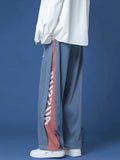 Wiaofellas  -  Men's Graphic Printed Sweatpants Autumn Hip Hop Fashion Drawstring Trousers Casual Loose Male Streetwear Leggings Pants