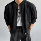 WIAOFELLAS  -  Men Shirt Solid Hollow Out See Through Long Sleeve Men Clothing Sexy Streetwear Fashion Party Casual Tops Male Shirts