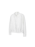WIAOFELLAS  -  Casual High End White Shirt For Men And Women 2025 New Autumn Lapel Single Breasted Long Sleeve Blouse Top Chic