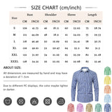 WIAOFELLAS  -  Casual Shirt Plaid Print Top Basic Men'S Long Sleeve Single Breasted Casual Versatile Lapel Basic Suitable For Work Daily Wear