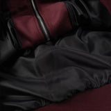 Wiaofellas  -  Men Fashion Casual Baseball Uniform Regular Rib Sleeves Wool Unisex University Baseball Men Jackets Brand Clothing Jacket