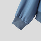 WIAOFELLAS  -  Men Hoodies Solid Color Zipper Hooded Long Sleeve Casual Male Sweatshirts Streetwear Spring 2026 Fashion Outerwear Men