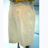 WIAOFELLAS  -  Summer Men's Fashion Casual Knee Length Short Pants Male Retro Loose Thin Shorts Men Solid Color Straight Shorts K61