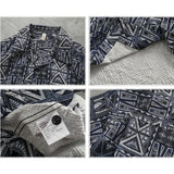 WIAOFELLAS  -  High street fashion shirt Men's Hawaiian short sleeve couple dress men's summer top Beach Cuban collar shirt