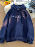 WIAOFELLAS  -  New Letter Printed Hooded Sweatshirts For Men High Street Fashion Pullover Hoodies Y2K Streetwear Oversized Hoody