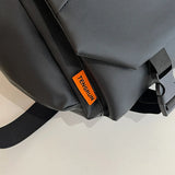 WIAOFELLAS  -  Retro messenger bag men's design simple shoulder bag fashion messenger bag students' class bag