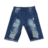 WIAOFELLAS  -  Men Jeans Short Overalls Men Jeans Overalls Mid Waist Rompers Jumpsuits Knee Length Denim Casual Solid Washing