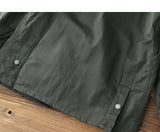 WIAOFELLAS  -  Autumn Winter New American Retro Cargo Jacket Men's Fashion Multi-pockets Casual Heavyweight Windproof and Waterproof Coat