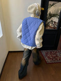 WIAOFELLAS  -  New American Retro Vest Cotton Jacket Layered Sleeveless Jacket