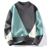 WIAOFELLAS  -  Pull Homme New Winter Top Grade Luxury Handsome Pullover Men Korean Harajuku Mens Christmas Sweaters Thick Warm Sweater Man