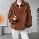 Wiaofellas  -  Autumn Men's Oversized Hoodie Plus Size 5XL Harajuku Hoodies Men Solid Casual Streetwear Hoody Fashion Male Y2k Sweatshirt