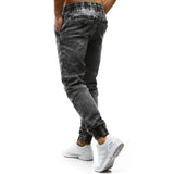 WIAOFELLAS  -  Plus Size S-3XL Men Jeans Spring Autumn Classic Fashion Casual Slim Skinny Elastic Stretch Long Denim Pencil Pants Streetwear