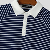 WIAOFELLAS  -  Men Striped Shirt Lapel Long Sleeve Loose Casual Men Clothing Streetwear Fashion Leisure Male Tops 2026 Spring Shirts