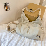WIAOFELLAS  -  Large-capacity messenger bag male leisure messenger bag Korean shoulder bag waterproof tote bag female