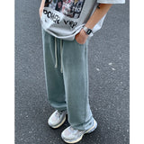 Wiaofellas  -  Streetwear Baggy Pants Wide Pants Man New Rock Wide Leg Jeans High Brand Clothes Korean Popular Clothes Men's Clothing