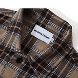 WIAOFELLAS  -  American Hip-hop Retro Vintage Plaid Sleeveless Vest Men Women Korean Style Summer Trend Street Lapel Work Vest Jacket Aesthetic