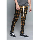 WIAOFELLAS  -  Plus Size S-3XL Men Plaid Joggers Pants Spring Autumn  Casual Drawstring Elastic Waist Slim Harem Pencil Long  Street Wear