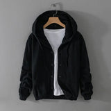 WIAOFELLAS  -  New Designer Italy Quality Linen Hooded Jacket For Men Casual Trend Spring Autumn Outerwear Blazer Top Clothes Chaquetas Jaqueta