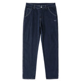 WIAOFELLAS  -  Straight Leg Jeans Men Spring Summer New Trend Retro Loose Thin Breathable Casual Pants Fashion Everything Practical Jeans