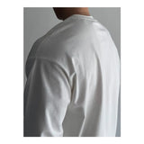 Wiaofellas  -  Round Neck Long-sleeved T-shirt Men's Autumn Winter Sports Solid Color Bottoming Shirt Top