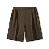 Wiaofellas  -  Ice Silk Suit Shorts Men Women Summer Outdoor Thin Loose Versatile Large Size Five-Part Casual Wide Leg Medium Pants Trendy
