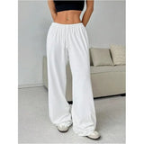 Wiaofellas  -  Men's Open Straight Fitness Sports Pants Casual Pants with Pockets