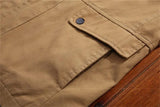 WIAOFELLAS  -  Jacket men's spring loose cotton men's jacket Nice new spring and autumn casual jacket coat male