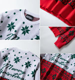 Wiaofellas  -  New Christmas Party Party sweater Fashion street Christmas gift pullover men's and women's clothing crewneck sweater top