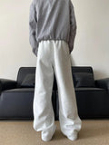 WIAOFELLAS  -  Spring NEW Loose Casual pants man Solid baggy trousers Unisex Wide leg pants Fashion trend youth skateboard pants male