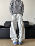 WIAOFELLAS  -  Spring NEW Loose Casual pants man Solid baggy trousers Unisex Wide leg pants Fashion trend youth skateboard pants male