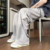 Wiaofellas  -  Faionable Casual Sports Pants for Men Autumn Korean Sle Versatile Long Trousers Trendy Teenagers Sweatpants