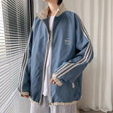WIAOFELLAS  -  Men's Ins Versatile Jackets Student Sports Trend Loose Casual Clothes