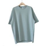 WIAOFELLAS  -  Summer Cotton Short-sleeved T-shirt Men Fashion 3-color Casual T-shirt Men Korean Version Loose O-neck T Shirt Mens Top M-2XL