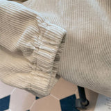 WIAOFELLAS  -  New Autumn and Winter Fashion Lazy Loose Casual Super Oversized Shoulder Slim Hooded Tie Up Button Kangaroo Bag Sweater