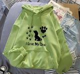WIAOFELLAS  -  New Hot Sale Of The Season Loose Couple Hoodie Sweatshirt Men Women Autumn Winter Polyester Fiber Full Sleeve 3D Sound Decoratio