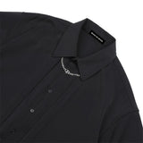 WIAOFELLAS  -  Summer New Men's Solid Color Short-Sleeve Shirt American Retro Fashion Trendy High Street Loose Casual Simple Men's Top