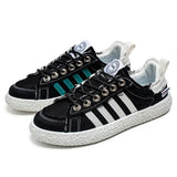 WIAOFELLAS  -  Fashion Classic Retro Men's Canvas Shoes Vintage Brand Canvas Sneakers Men Designer Skateboard Shoes Breathable Men Casual Shoes
