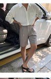 Wiaofellas  -  Korean Cotton and Linen Shirt Men's Long-sleeved Spring and Summer Thin Casual Loose Linen Shirt