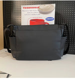 WIAOFELLAS  -  Retro messenger bag men's design simple shoulder bag fashion messenger bag students' class bag