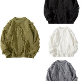 WIAOFELLAS  -  fashion Handsome Everything Trend High Quality Men's Knitted Sweater Daily Casual Warm Sweater Casual Daily Fashion