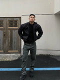WIAOFELLAS  -  Autumn Winter New Young Men's Simple Fashionable Casual Stand Up Collar Warm Jacket High-quality Street Trendy Cotton Jacket