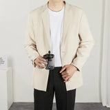 WIAOFELLAS  -  Spring Autumn New in Suits and Blazers for Men Elegant Man Blazers Suit Jackets Men's Clothes Brand Clothing Big Size Suit Male