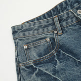 Wiaofellas  -  Denim Shorts Hip Hop Casual Shorts Jeans Vintage Summer Pants Fashion Short Pants Oversized Streetwear Varsity Y2k Men's Shorts