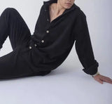 WIAOFELLAS  -  New Men's Thick and Warm Two-piece Set Fashionable Sportswear and Casual Wear Workout Set Men's Clothing Men's Sports Set